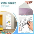 thumbnail image 4 of Magnetic Chalkboard Wall Arch Decal 40"x16" Contact Paper Peel and Stick for Walls Self Adhesive Magnetic Wall Board Sticker for Kid Black Chalk Board Wallpaper Roll, 4 of 6