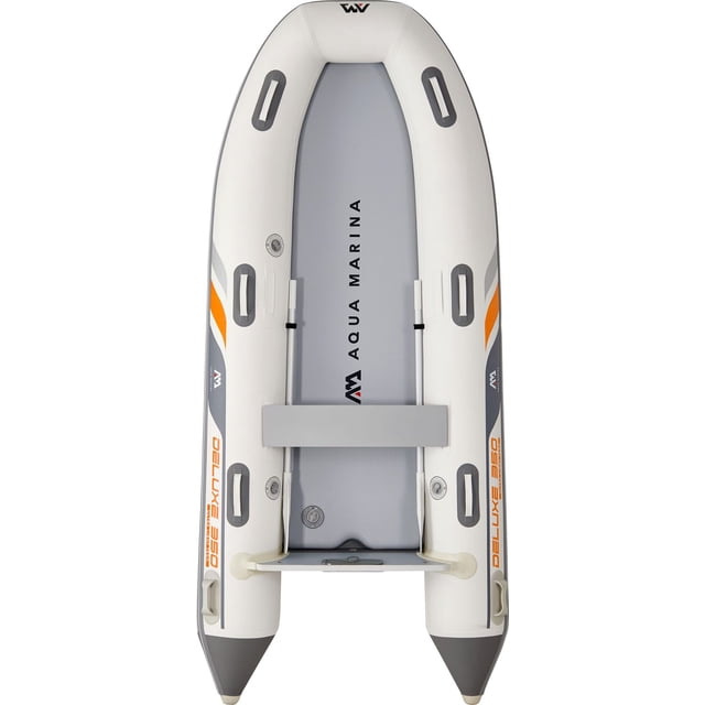 Aqua Marina Deluxe U-Type Inflatable Raft, 3.5m with DWF Air Deck, Seats 3–4 People