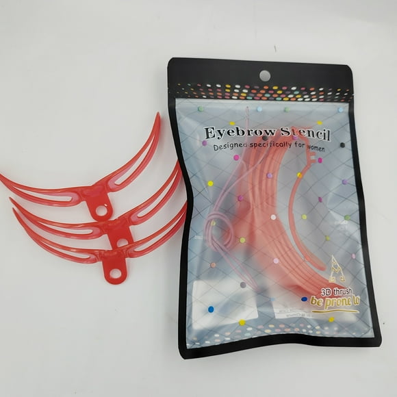 Artefacto de candidiasis de tres generaciones Tarjeta de cejas de una palabra Tarjeta de candidiasis estereoscópica de mano Ayuda para la reparación de cejas de candidiasis Tarjeta de cejas