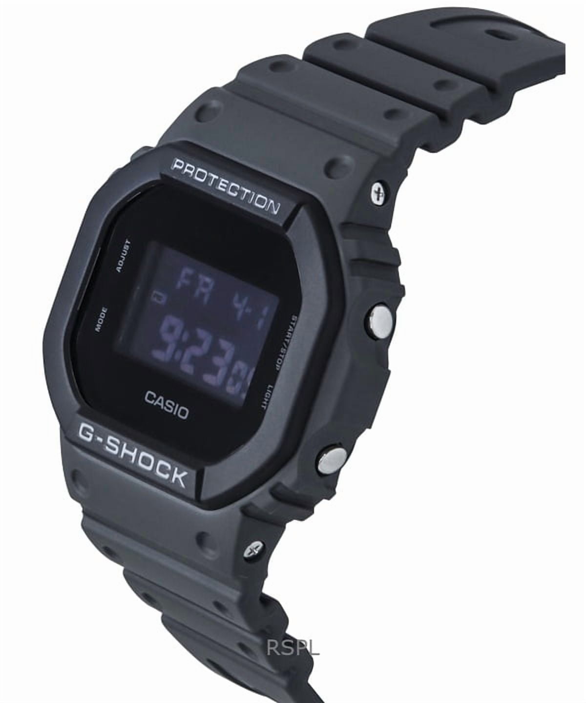 Casio G-Shock Digital Bio-Based Resin Strap Quartz DW-5610UU-8 200M Mens Watch