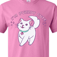 thumbnail image 4 of Inktastic I'm Purrdy Cute White Kitty Cat T-Shirt, 4 of 5