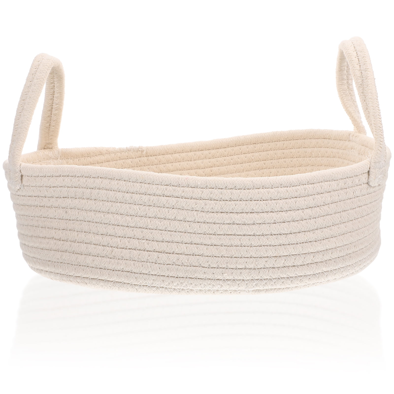 Whitmor 6500-1715 Cesto Portaoggetti Rattique In Metallo Marrone 33x38x24cm