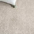 thumbnail image 6 of SAFAVIEH Penelope Braden Solid Shag Area Rug, Beige, 6'7" x 6'7" Round, 6 of 10