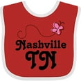 thumbnail image 3 of Inktastic Nashville Girls Baby Bib, 3 of 4