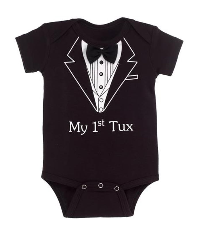 My 1st Tux Baby Tuxedo Onesie - By Ganz (0-6 Months) - Walmart.com ...