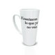 thumbnail image 1 of Taza de cerámica 502 ml. diseño divertido Enseñame tu lo que yo no veo regalo original, 1 of 5