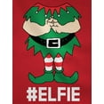 thumbnail image 4 of Tstars Girls Christmas Shirts Gift Elf Suit Elfie Christmas Kids Funny Humor Family Holiday Shirts Xmas Party Christmas Gifts for Girl Fitted Kids T Shirt, 4 of 4