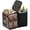 Black, variant on 2-in-1 Cooler Organizer Leakproof PEVA Ice Chest Bag and Lightweight Mesh Divider Tote Pouch with 4 Fasteners