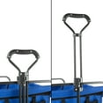 thumbnail image 4 of Pure Garden Collapsible Wagon - Grocery, Beach, or Garden Cart, Blue, 4 of 8