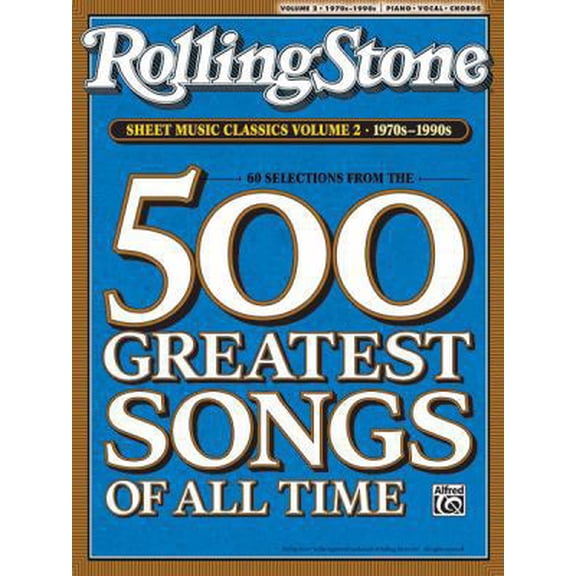 Pre-Owned Rolling Stone Sheet Music Classics, Volume 2: 1970s-1990s (Paperback) 0739052403 9780739052402