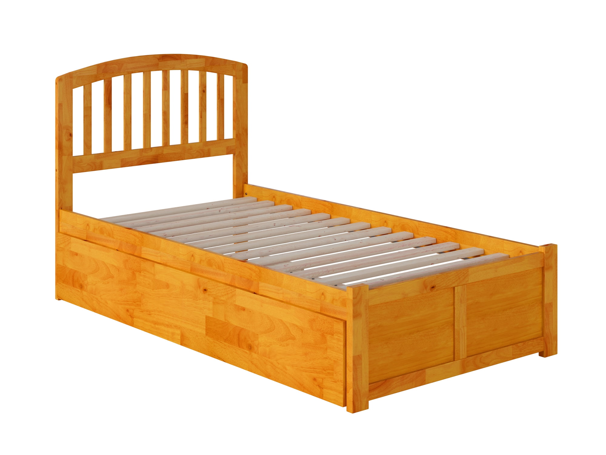 Richmond Twin Extra Long Bed with Footboard and Twin Extra Long Trundle