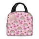 thumbnail image 1 of Easygdp Cute Flamingo Bolsa Térmica Premium - Tela Oxford Impermeable, Gran Capacidad, Bolsillo Frontal, Unisex para Trabajo, Escuela, Actividades al Aire Libre y Picnics, 1 of 8