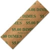 PM, PMC53010, Color-coded Flat Coin Wrappers, 1000 / Pack, Green