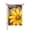 Color 10, variant on Jbralid Hello Spring Linen Garden Flag With Colorful Flowers And Butterflies For Spring Summer Home Outdoor Garden Yard Door Decor 12x18 inch