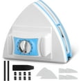 thumbnail image 1 of Limpiador de ventanas magnético de dos lados, equipo de limpieza ultrarresistente para ventanas de doble acristalamiento con mango de fácil agarre, limpiador ajustable con desmagnetización., 1 of 5
