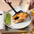 thumbnail image 4 of Extra Wide Spatula, Silicone Cooking Utensils, Rubber Spatulas Silicone Heat Resistant Wide-sided Frying Spatula for Baking Cooking No Batter Left Behind, 4 of 8