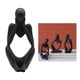 thumbnail image 5 of Escultura de abstracto figurita creativa de resina jes que piensa gente artesanías ornamentos estatuas decoración - Negro BLESIY Figura pensador abstracto, 5 of 8