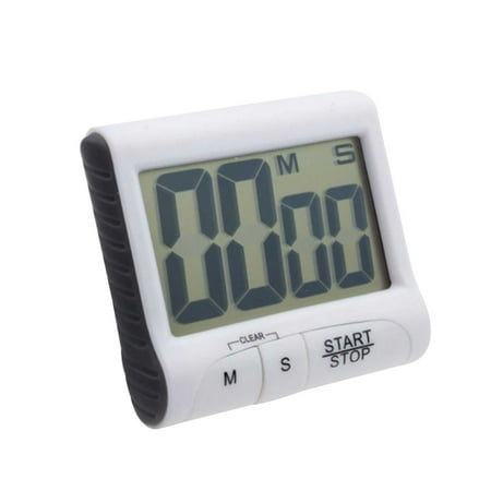 

YZHM Kitchen Timer Digital Timer for Cooking Large Lcd Digital Display with Loud Alarm Classroom Timer Timer for Cooking Learning Teaching Exercise And Game Clearance L