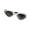 White, variant on Pet Sun Glasses For Dog Sun Protective Windproof Waterproof Goggles With Adjustable Strap Foldable Designs for Outdoor
