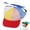 Red, variant on Dog Propeller Hat, Puppy Hat Propeller Baseball Hat, Adjustable Pet Cap with Ear Holes, Rainbow Helicopter Design for Cats & Dogs, Funny Baseball Costume Hats for Outdoor Walk.