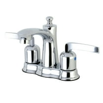 Kingston Brass FB7611EFL 4 in. Centerset Bathroom Faucet, Polished Chrome