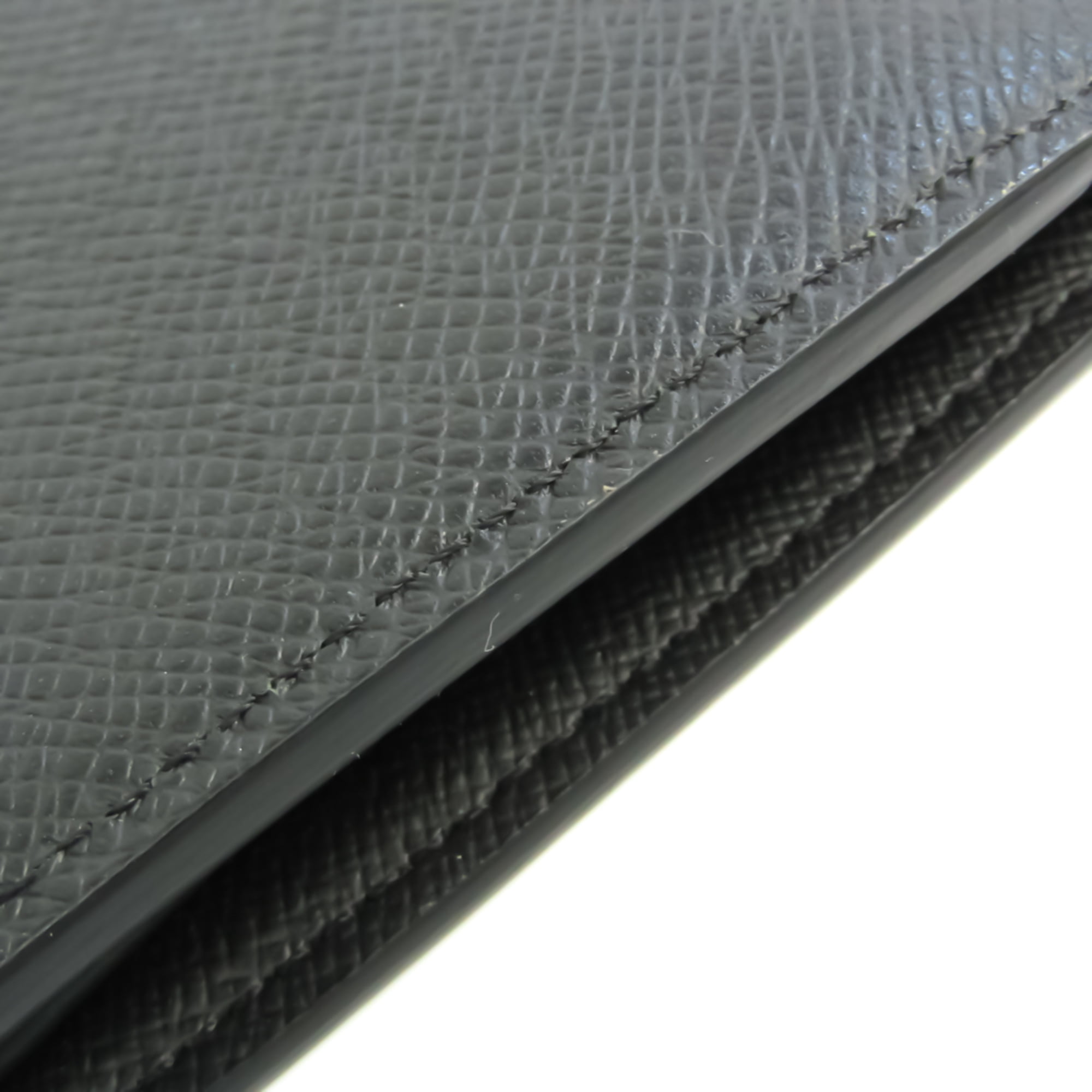 Pre-Owned Louis Vuitton Taiga Porte-billets 3 Volets M30422 Men's Taiga  Leather Bill Wallet (bi-fold) Ardoise (Good) 