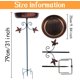 thumbnail image 1 of Bath For Garden Metal Bath Standing Garden Decoration Large 81Cm Water Bowl For Wilds Birds Water Bath For Birds Garden Decoration Outdoor Water, 1 of 5