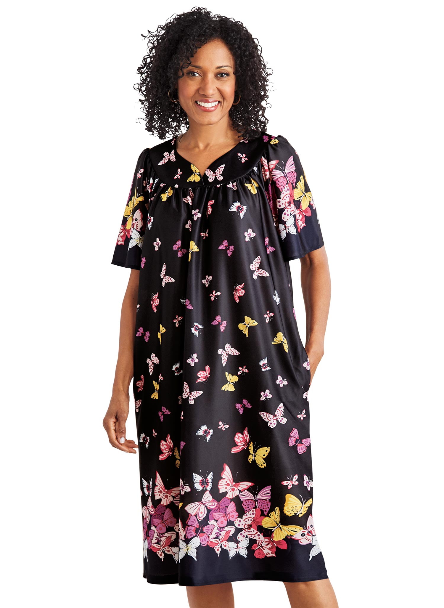 Short Sleeve Patio Dress w 