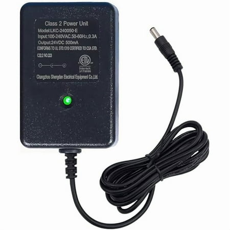 AoVoTo 24V Charger for Ride On Car 24 Volt Kids Battery Charger with Charging Indicator Light for Baby Carriage Ride Toy 500mA Supply Power Adapter