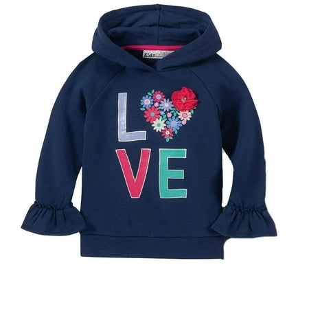 

Kids Headquarters Baby Girls Love Hoodie;3/6M