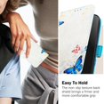 thumbnail image 3 of ELEHOLD Case for iPhone 12 Mini, Classic Elegant Premium PU Flip Wallet Case with Credit Card Slot & Magnetic Closure,M, 3 of 10