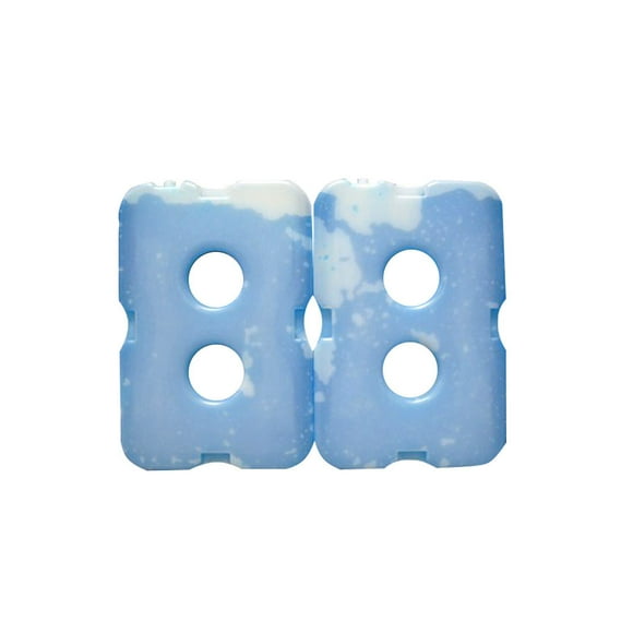 Eigraketly Paquete de hielo reutilizable Rectangular senderismo Picnic barbacoa bebida fruta vegetal reunión mantenimiento fresco bloque de congelador Kits de desorden para acampar Eigraketly OD027657-00