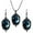 E, variant on ​​XIANXIAN 2025 Dark Witch Jewelry Collection Set - Gothic Pendant Necklace & Earrings for Halloween Parties Vampire-Themed Accessories Adult Costume Finishing Touch​​