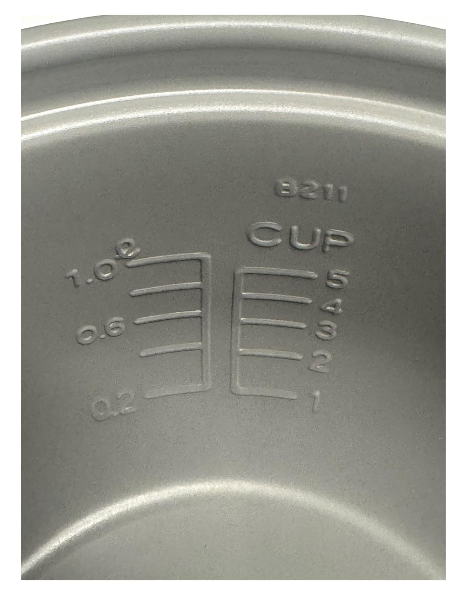 Zojirushi Rice Pan RNC10/RPC10 Replacement - 5 Cup Nonstick Inner Cooking Pot Bowl - B211 Marked - Compatible Rice Cooker Parts