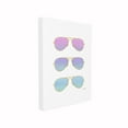 thumbnail image 1 of The Stupell Home Decor Collection Pink Purple and Blue Sunset Ombre Aviator Sunglasses Stretched Canvas Wall Art, 16 x 1.5 x 20, 1 of 2