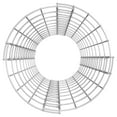 thumbnail image 3 of vidaXL Circular Gabion Raised Beds 3 pcs Galvanised Steel Ø30x100 cm, 3 of 4