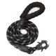 thumbnail image 1 of Correa para perros GEIT Heavy Duty Cuerda de nailon reflectante negra, 1 of 6
