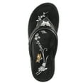 thumbnail image 5 of GP Wedge Platform Flip Flop Sandals for Women: 9079 Black, EU35 (US Size 4 - 4.5), 5 of 8
