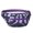 Dark Purple Halloween, variant on Fanny Pack Dark Halloween White Ghosts Waist Pack Bag,Running Cross Bag,Waterproof Large Fanny Packs for Women Men for Travel Running Hiking Cycling