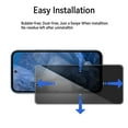 thumbnail image 4 of Zonyee Paquete de 3 Protectores de Pantalla de Privacidad Compatibles con Google Pixel 8a: 6,1 Pulgadas, Película de Vidrio Templado Antiespía, Resistente a Rayones, Fácil Instalación, sin Burbujas, 4 of 9