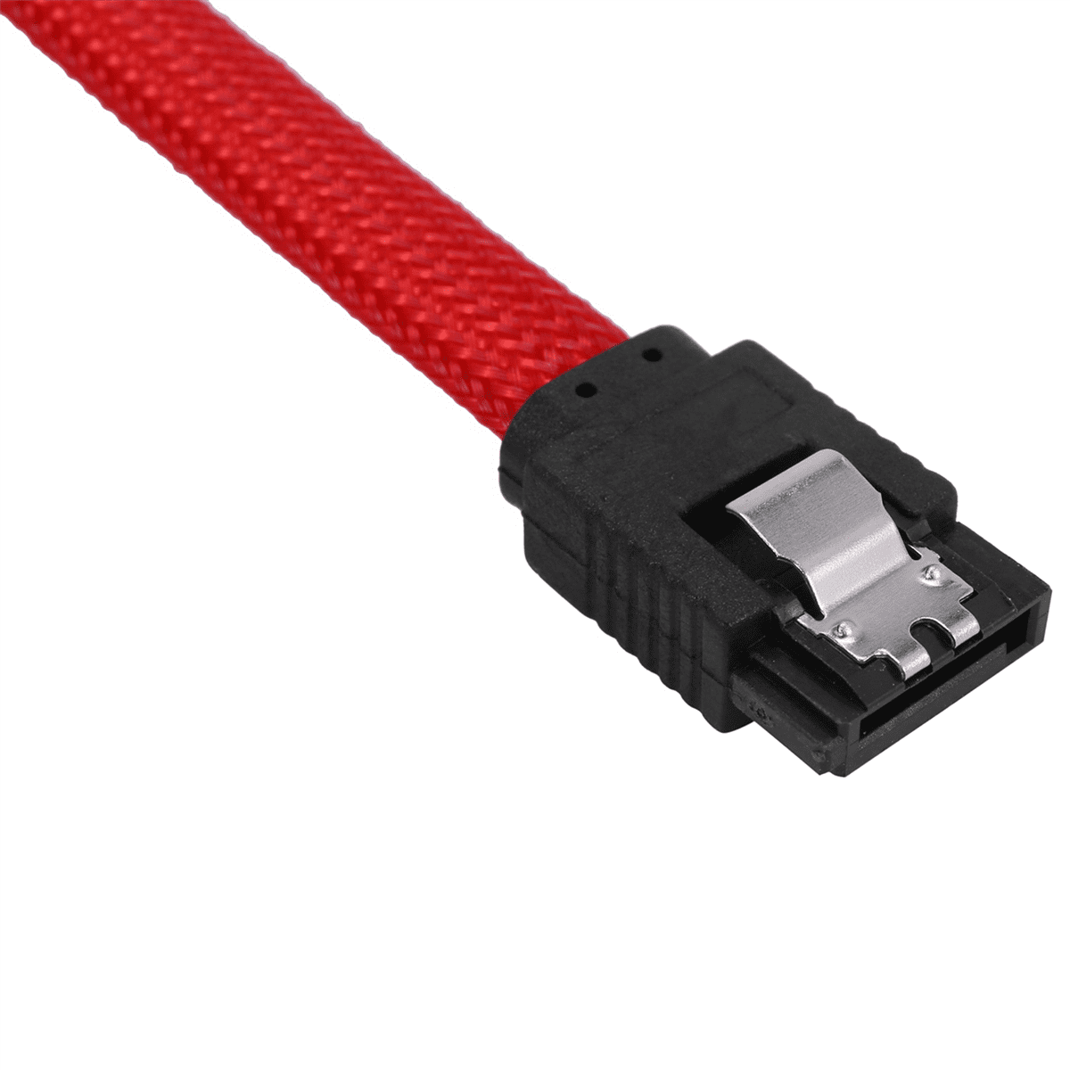 20pcs 50CM 3.0 III SATA3 7Pin 6Gb/S SSD Cables HDD Hard Disk Data Cord with Nylon Sleeved Premium Version
