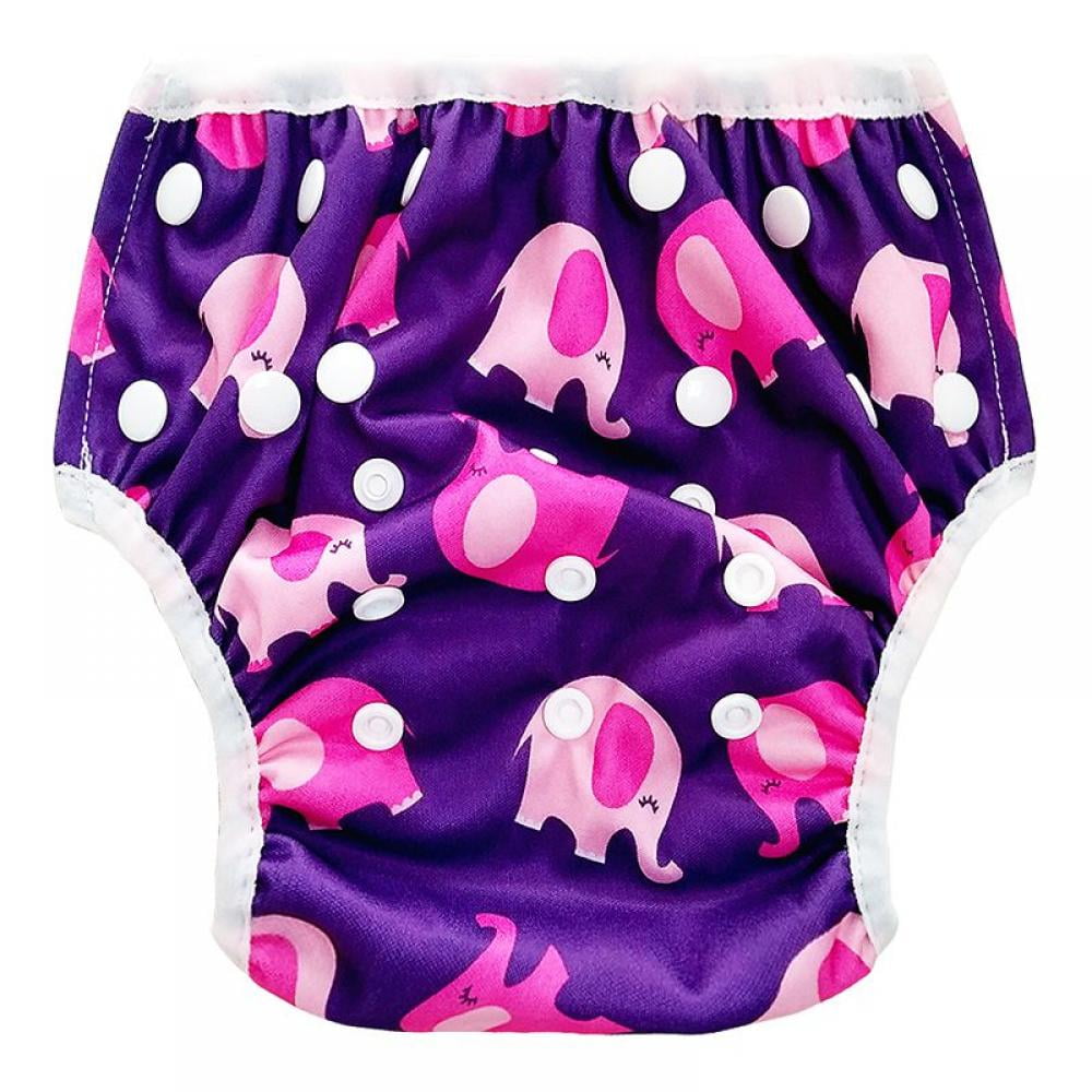 Reusable Baby Swim Diapers Adjustable, EasyWash Nageuret Reusable