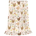thumbnail image 2 of Sikiie Chicken Family Ultra-Soft Micro flannel Blanket Luxury All Seasons Warm Blanket for Bedding Sofa and Travel (4 sizes)-60"x50", 2 of 7
