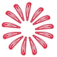 thumbnail image 1 of OUNONA 50 Pcs Barrettes à Pression en Métal Époxy Rouge pour Filles et Tout-Petits, 1 of 3