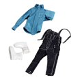 thumbnail image 4 of Traje de Camisa de Zapatos con Tirantes de , Ropa de Juguete de Muñecas de Figura de Acción, Ropa de Muñeca de Figura para Figuras de Acción de perfke Traje de muñeca de figura, 4 of 9