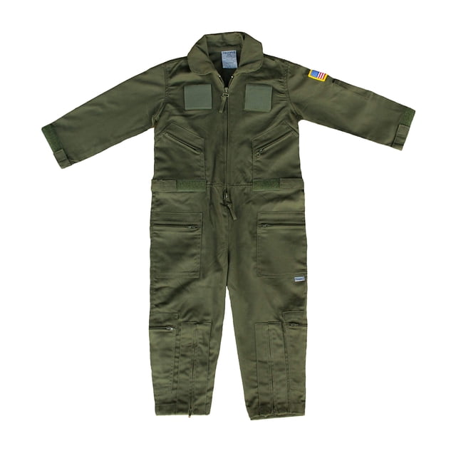 Flight Suit Trooper Clothing XX-Small (2T-4T) OD Green