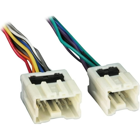 Absolute H702/7550 Radio Wiring Harness Compatible for Nissan and Infinity 1994-2012 Power 4 Speaker