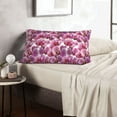 thumbnail image 6 of Zufioo Orchids Flowers Print Double-sided Plush Pillow Cover,Decorative Pillow Protector without Pillow Core, Suitable for Sofa, Bedroom, Car-20"x30", 6 of 6