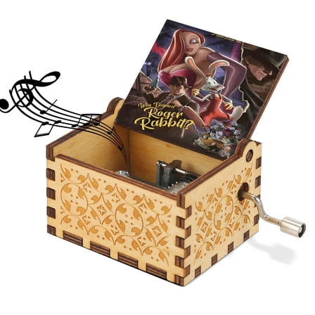 Who Framed Roger Rabbit Wooden Music Box.
