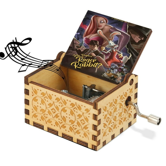 Who Framed Roger Rabbit Wooden Music Box.